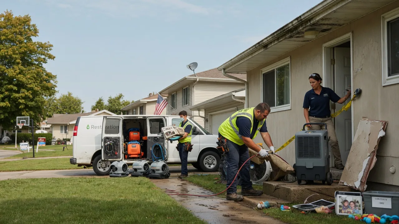 Water Damage Restoration in Bentley, KS near me